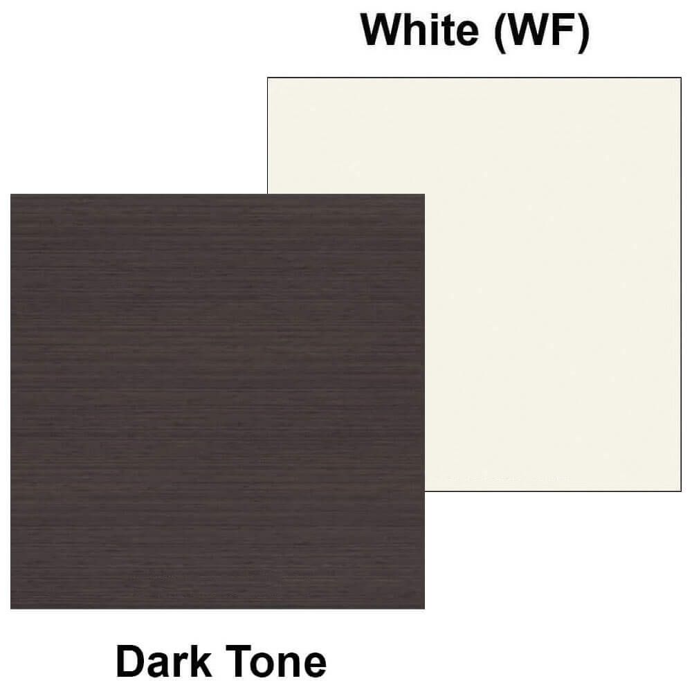 Cubicle door dark white