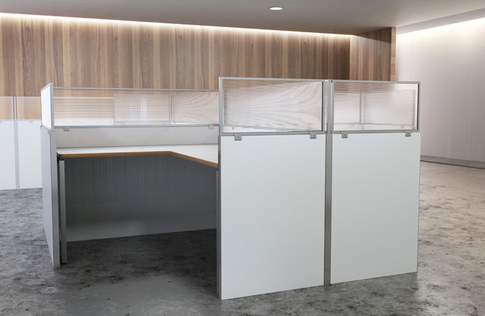 Desk Partitions For Cubicle Walls Border Cubicle Wall Extender 18h