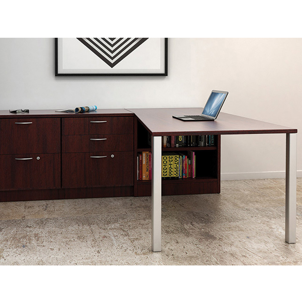 Custom office furniture desks CUB B2015 16 DRU KNO FOI