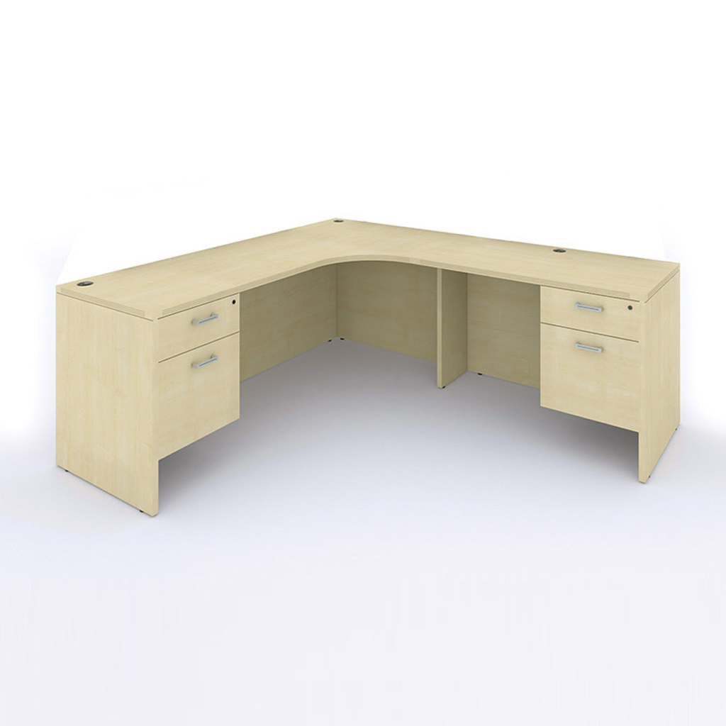 Brea Affordable Office Desk Right 66 W X 72 D