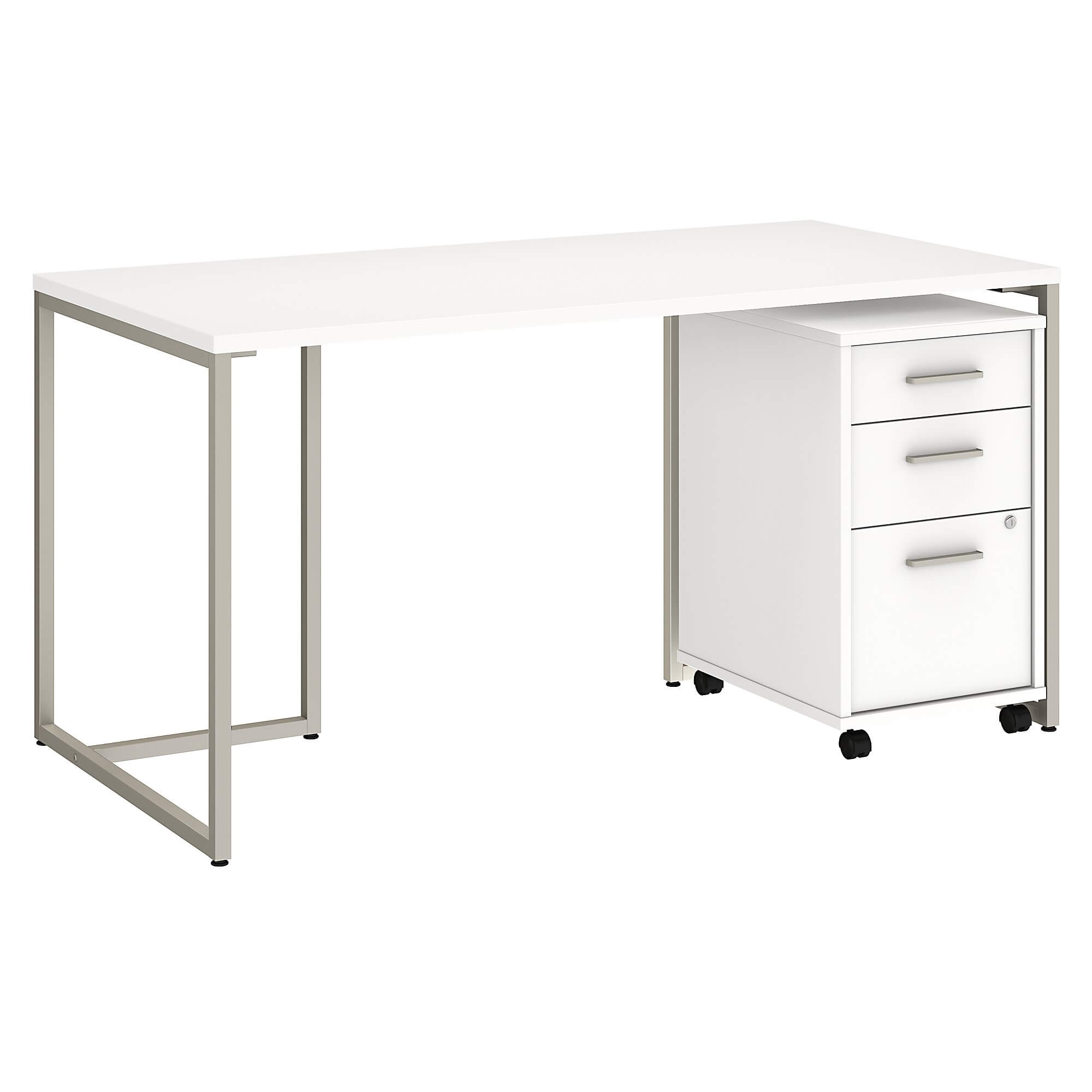 Desk furniture office desk in white