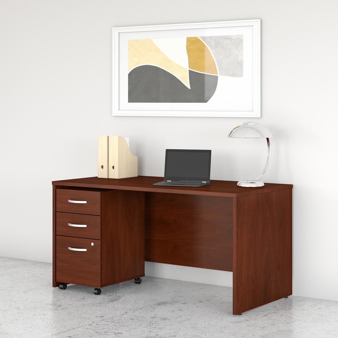 Besto straight office desk 60w x 29d lifestyle