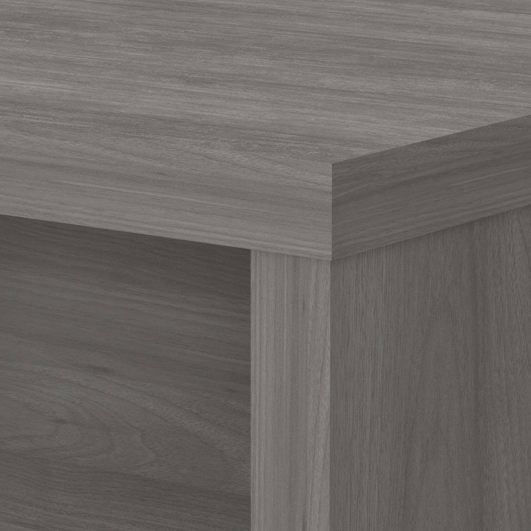 Clarity grey wood office desk 60w x 28d corner