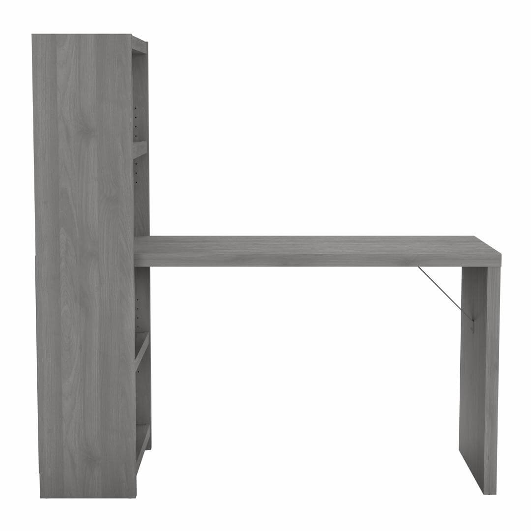 Clarity wood office desk 57w x 27d side
