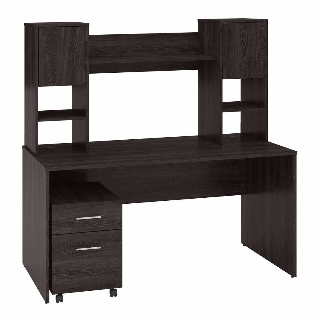 Leios desk furniture office desk with hutch 60w x 30d