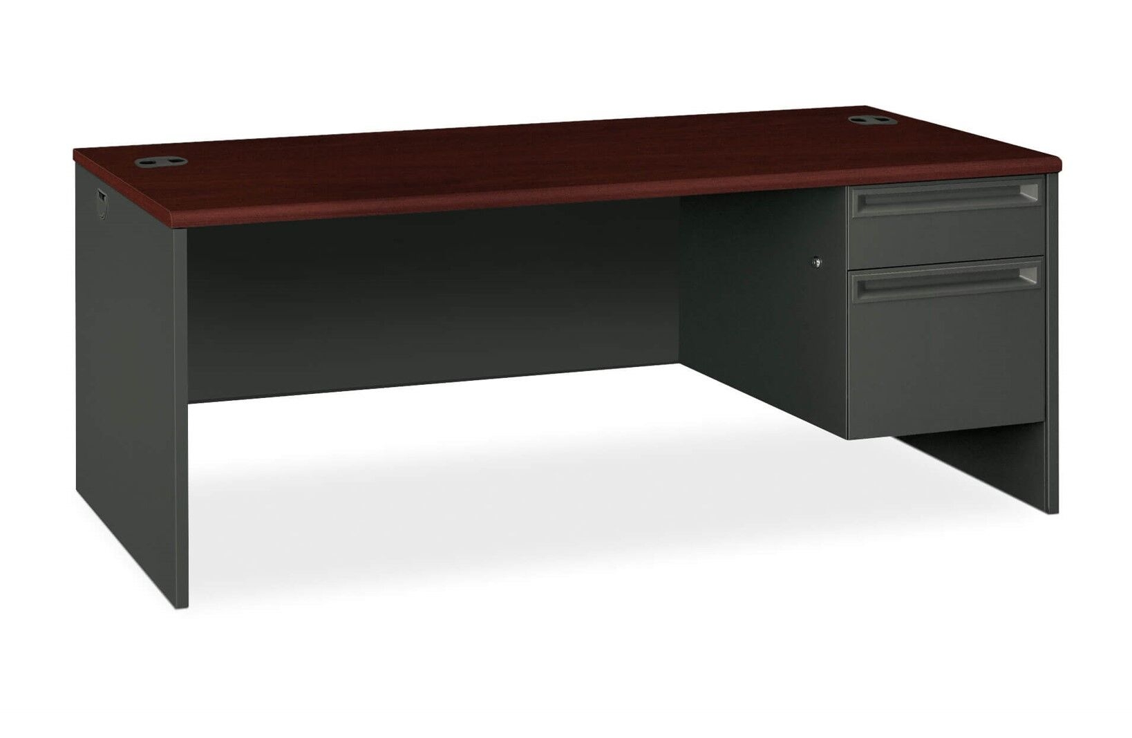 Large L Shaped Desk Nelson Righthand Desk with Return 72 W x 84 D