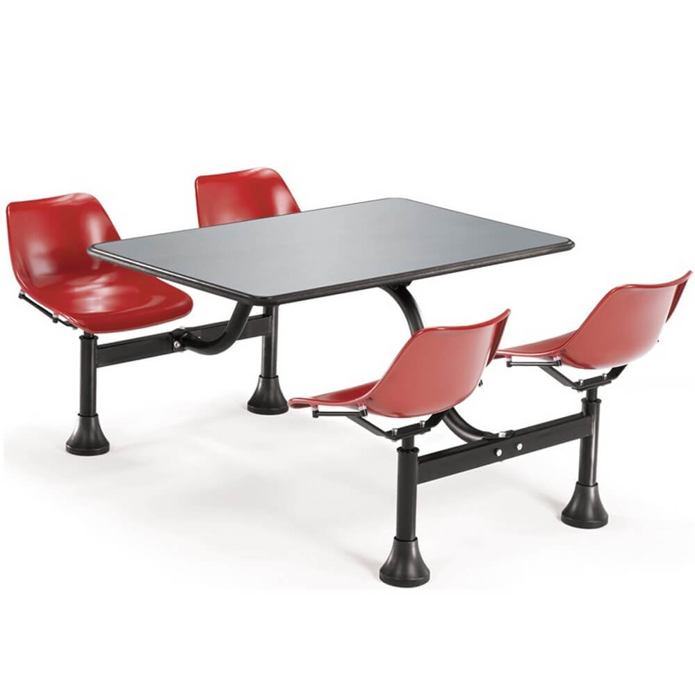 Dining booth CUB 1004 RED OFM
