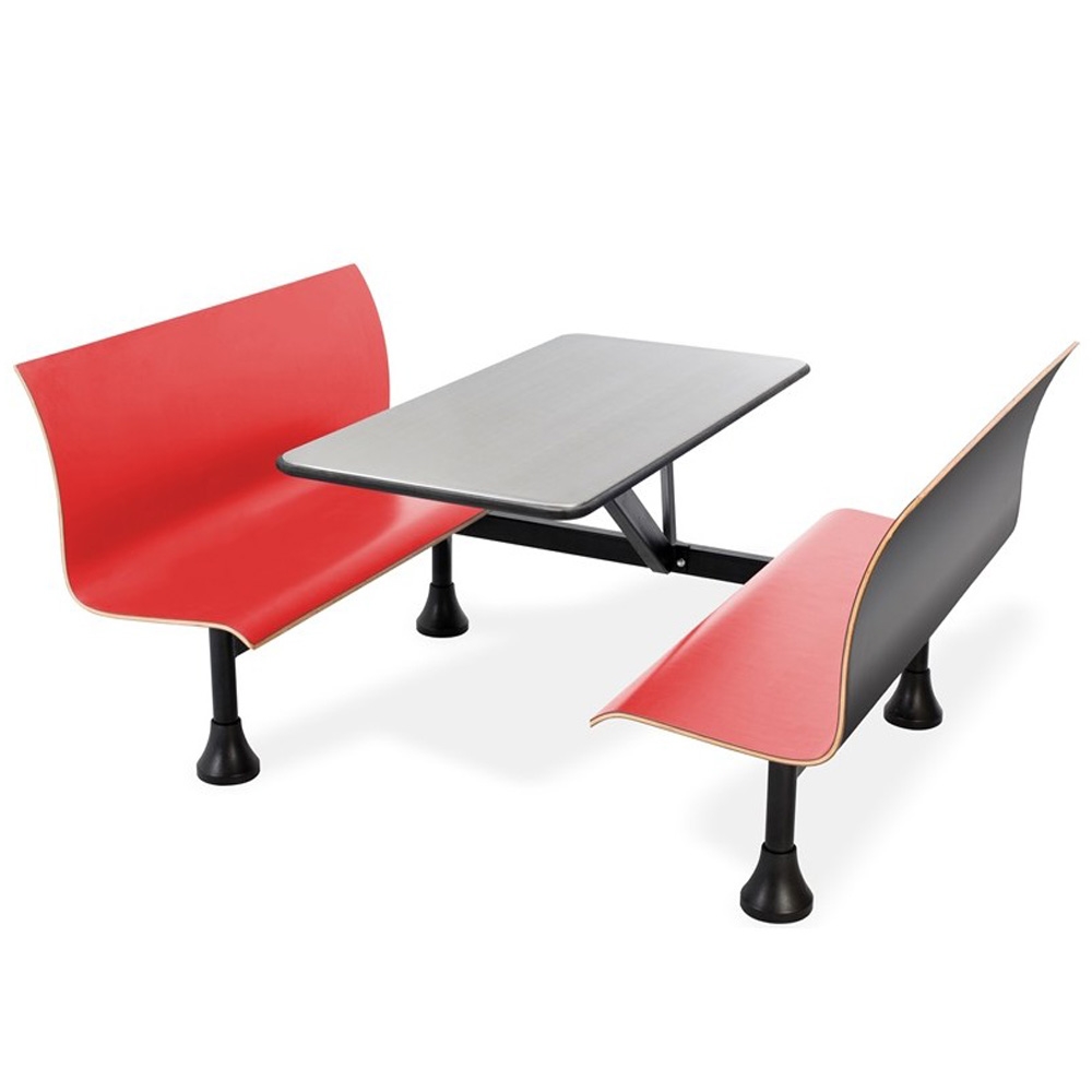 Dining booth CUB 1006W RED OFM