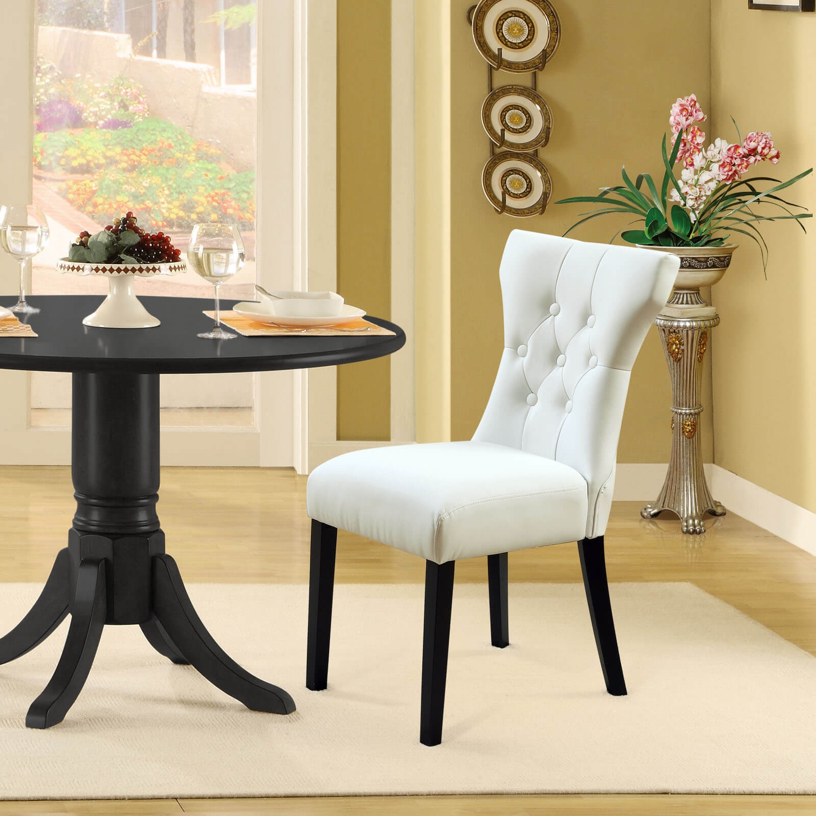 Dining upholstered chair environmental