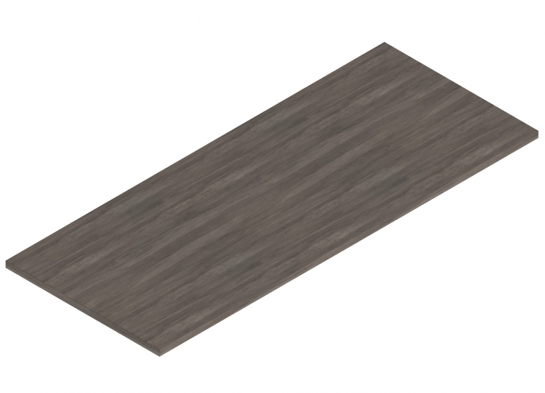 Flip top training table laminate 60x24 artisan gray