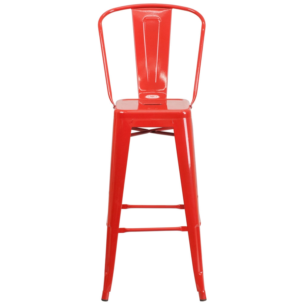 French cafe chairs front view