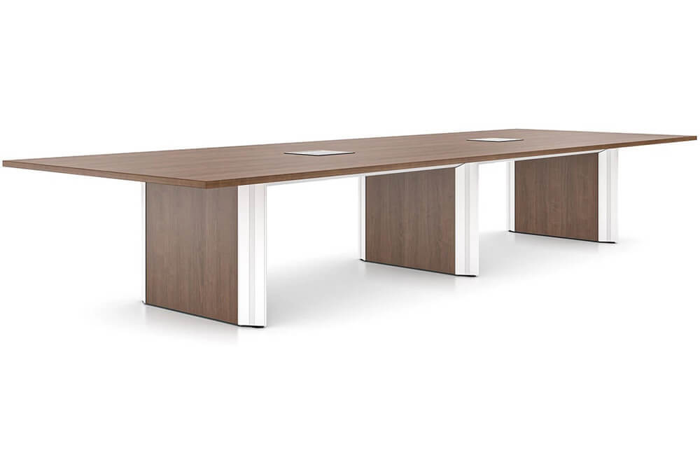 Glass meeting room table 3d