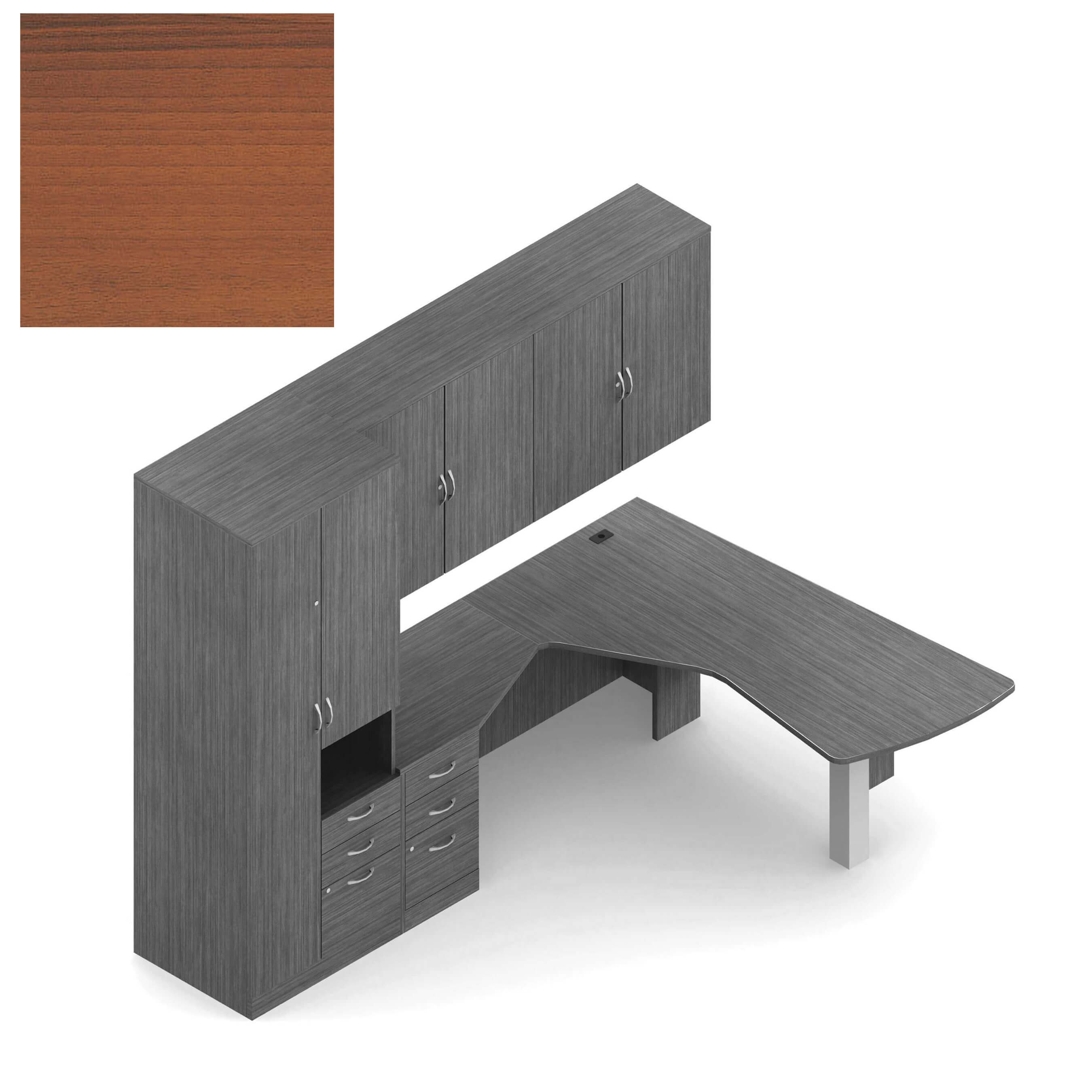 Global office furniture desks CUB ZRA506 AWH R OLG
