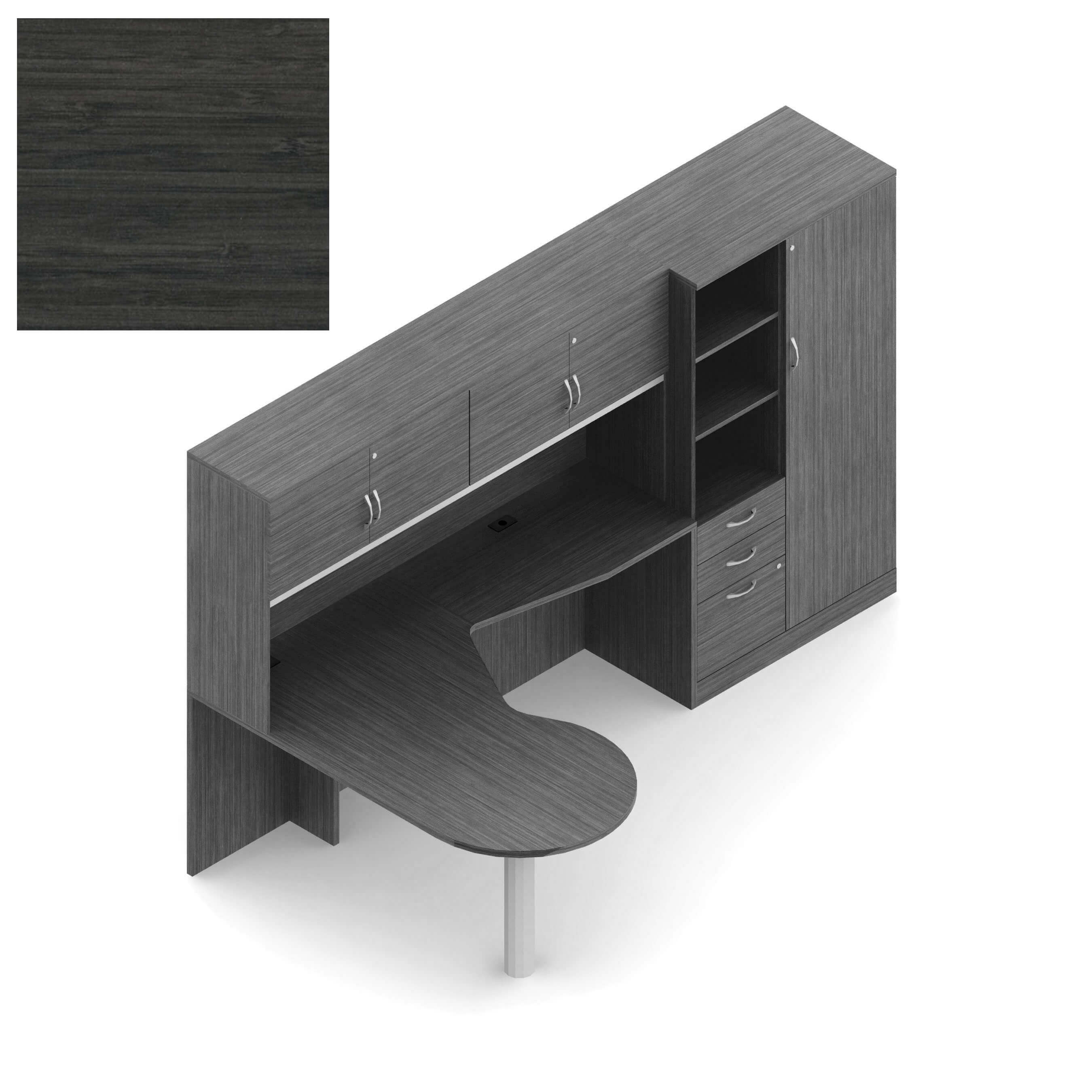 Global office furniture desks CUB ZRA507 ASN L OLG