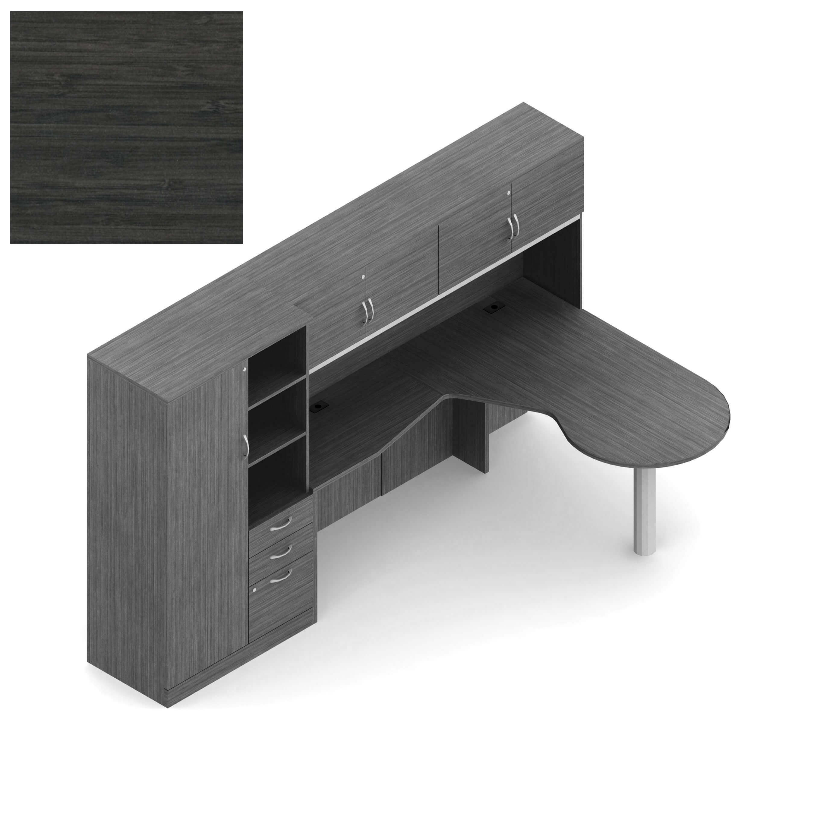 Global office furniture desks CUB ZRA507 ASN R OLG