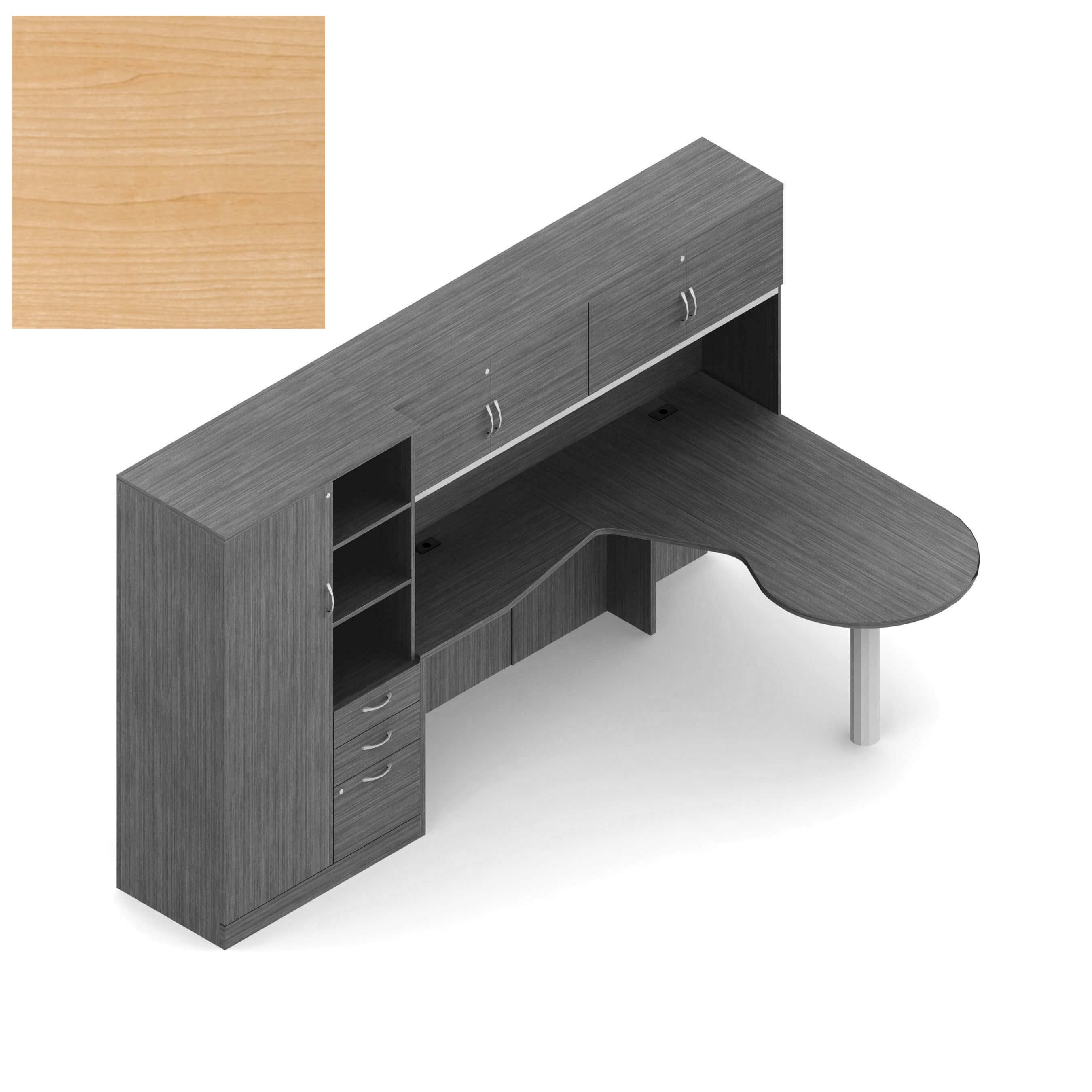 Global office furniture desks CUB ZRA507 CMB R OLG