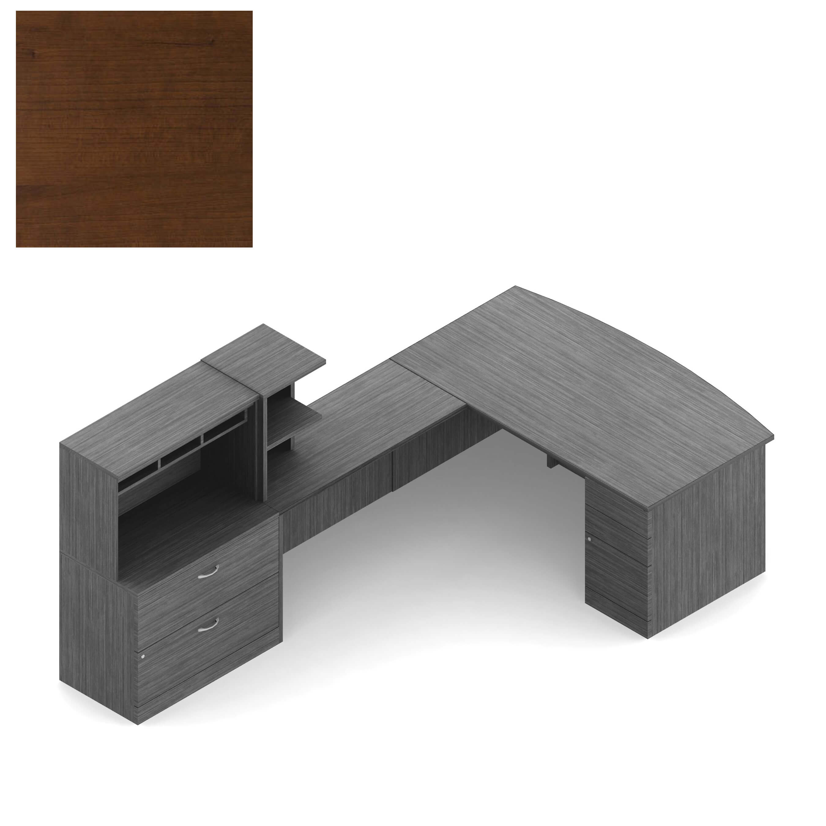 Global office furniture desks CUB ZRA510 SKC R OLG