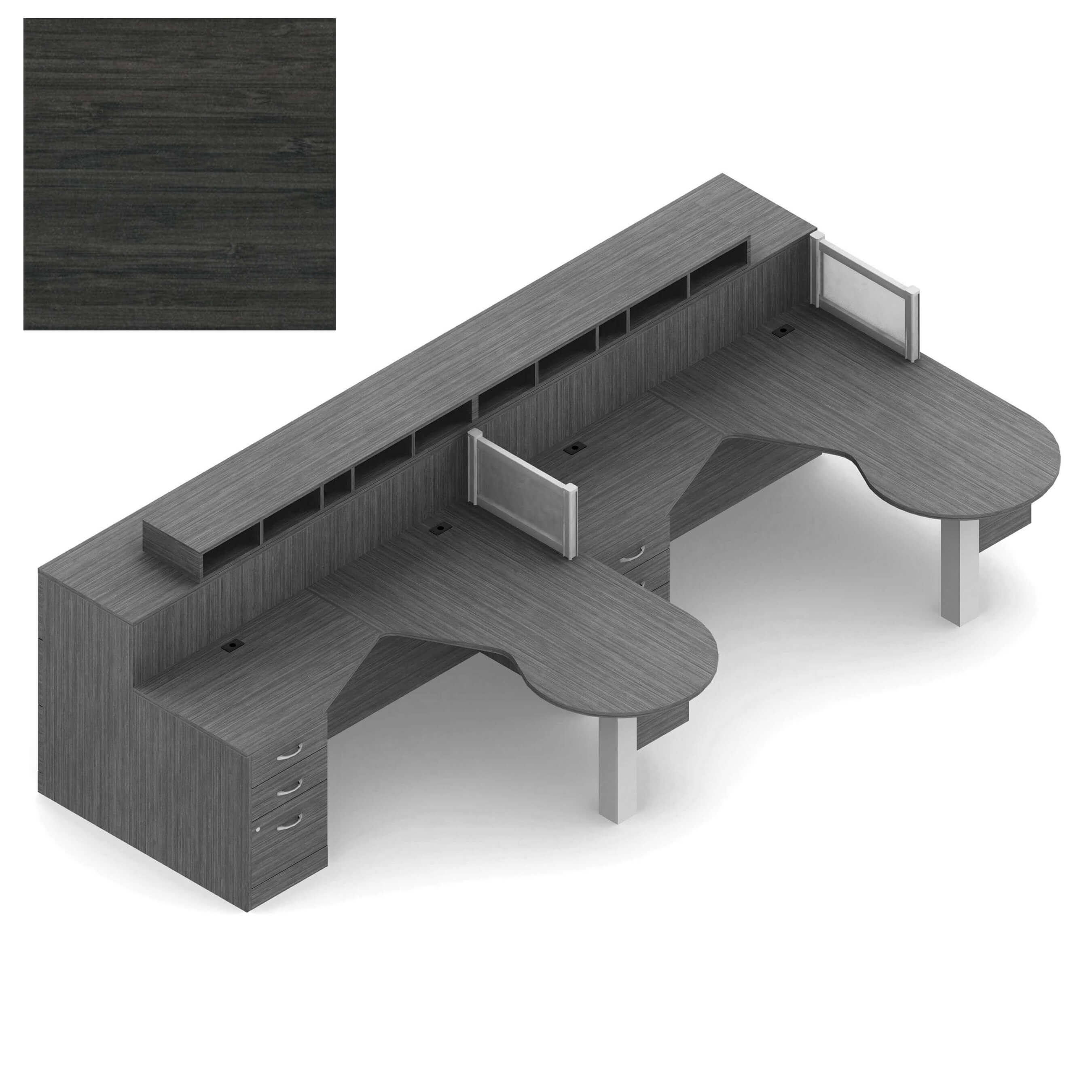 Global office furniture desks CUB ZRA513 ASN R OLG