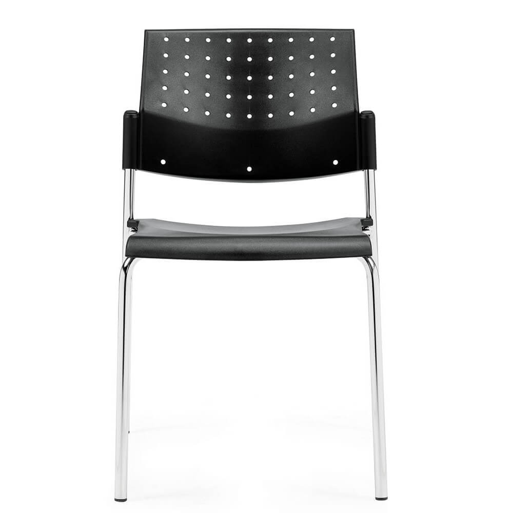 Guest chairs cub 6508 blk glo