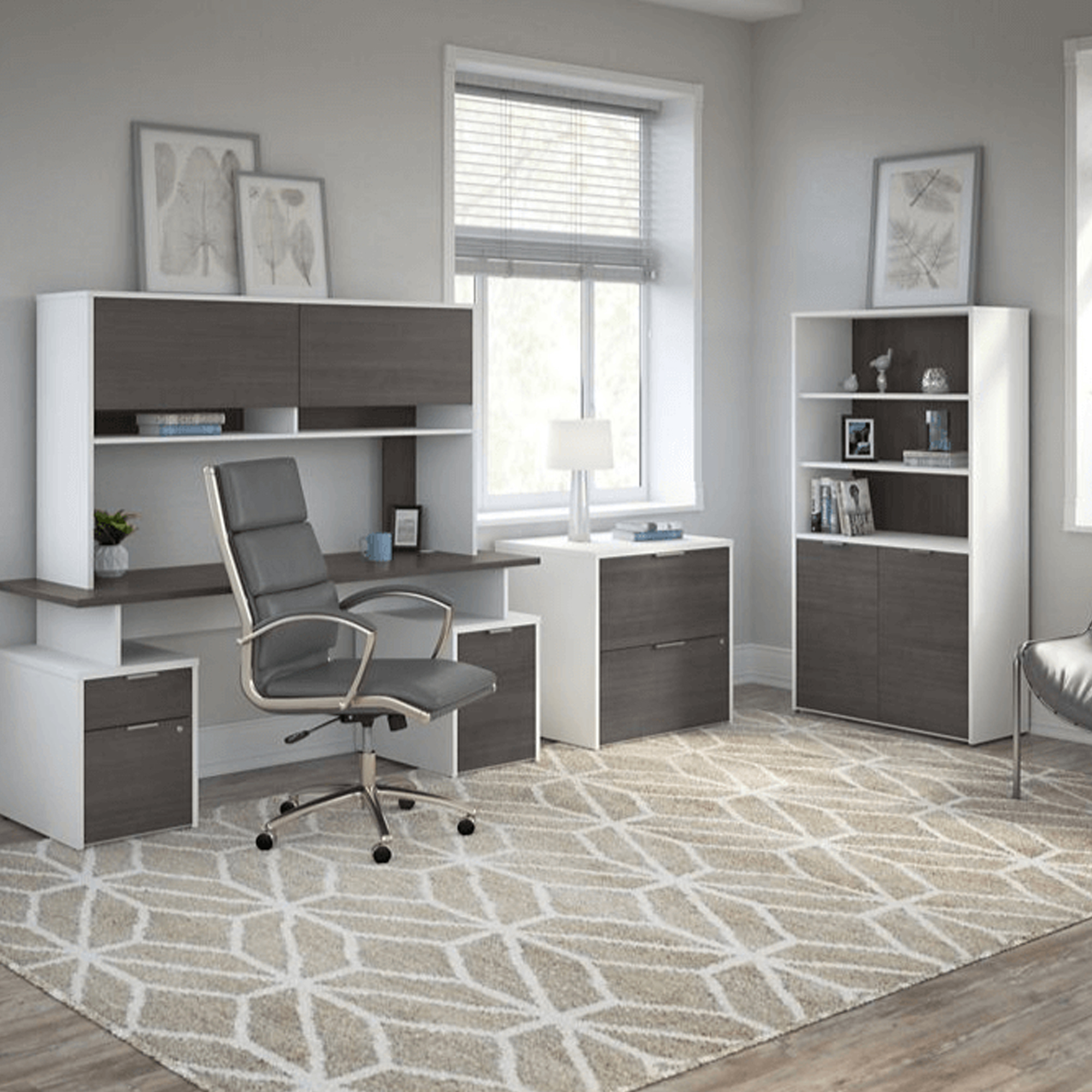 Home Office Storage Ideas HO2 Home Office Storage Hutch