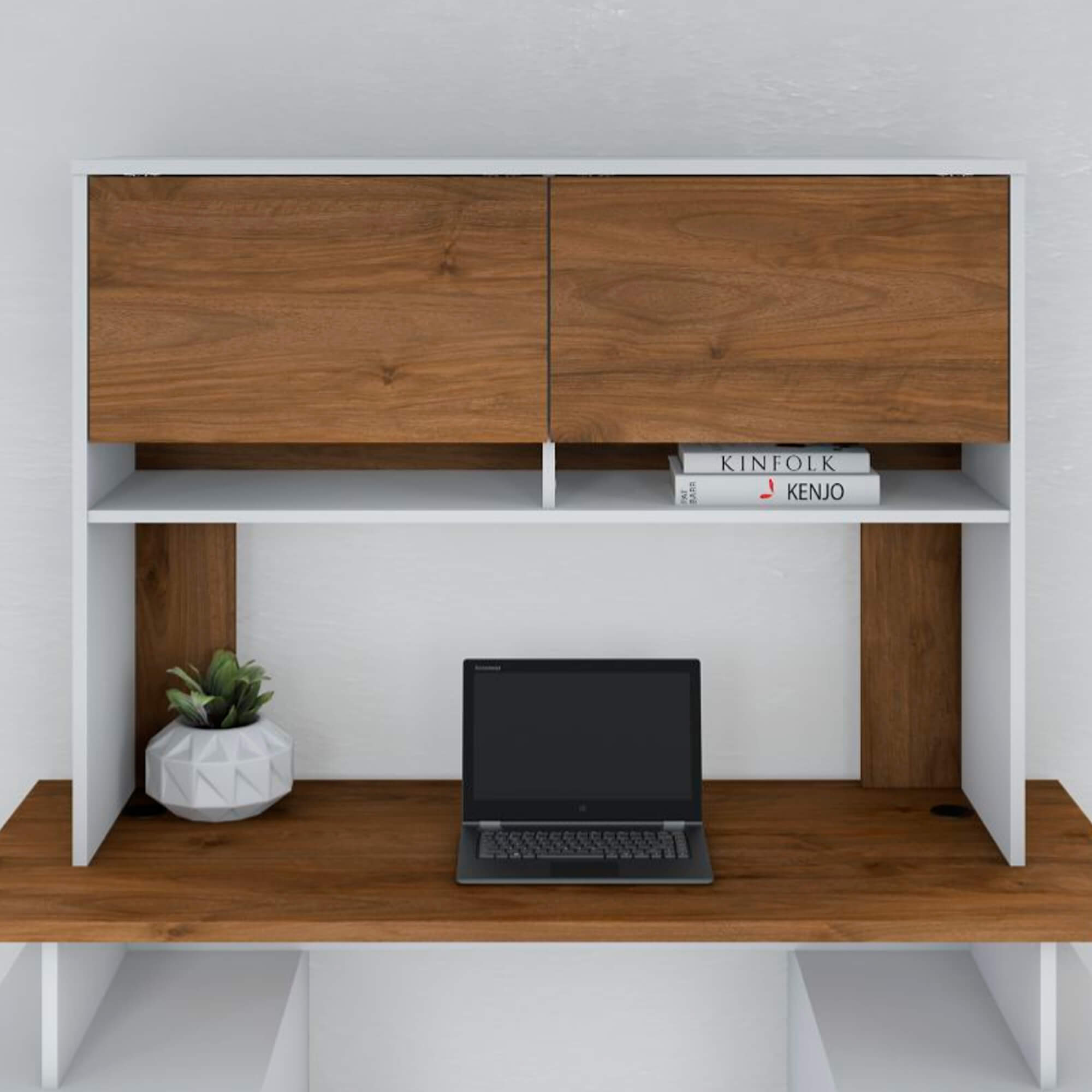 H2 home office storage hutch overview 1 2 3 4