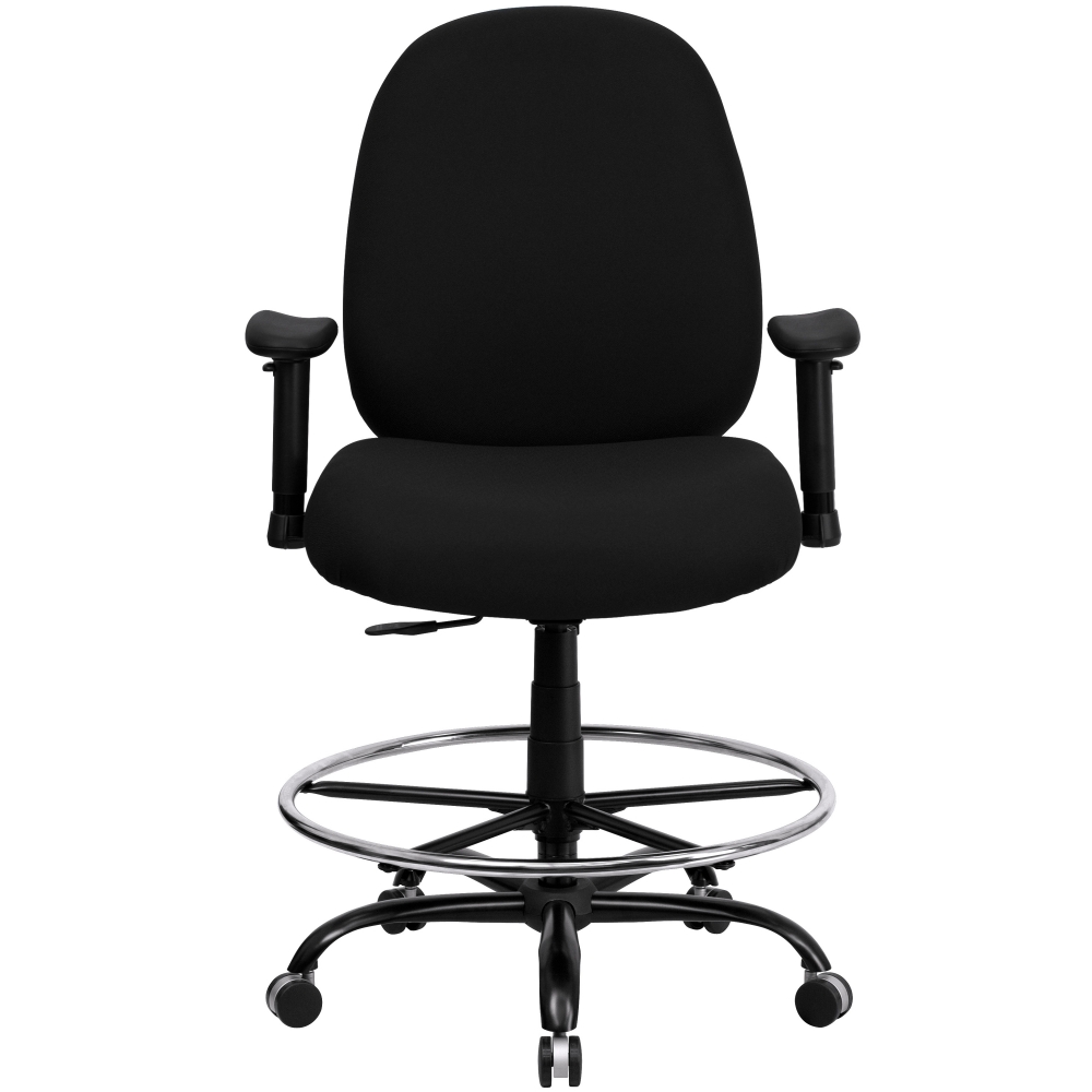 Heavy duty office chairs cub wl 715mg bk ad gg fla