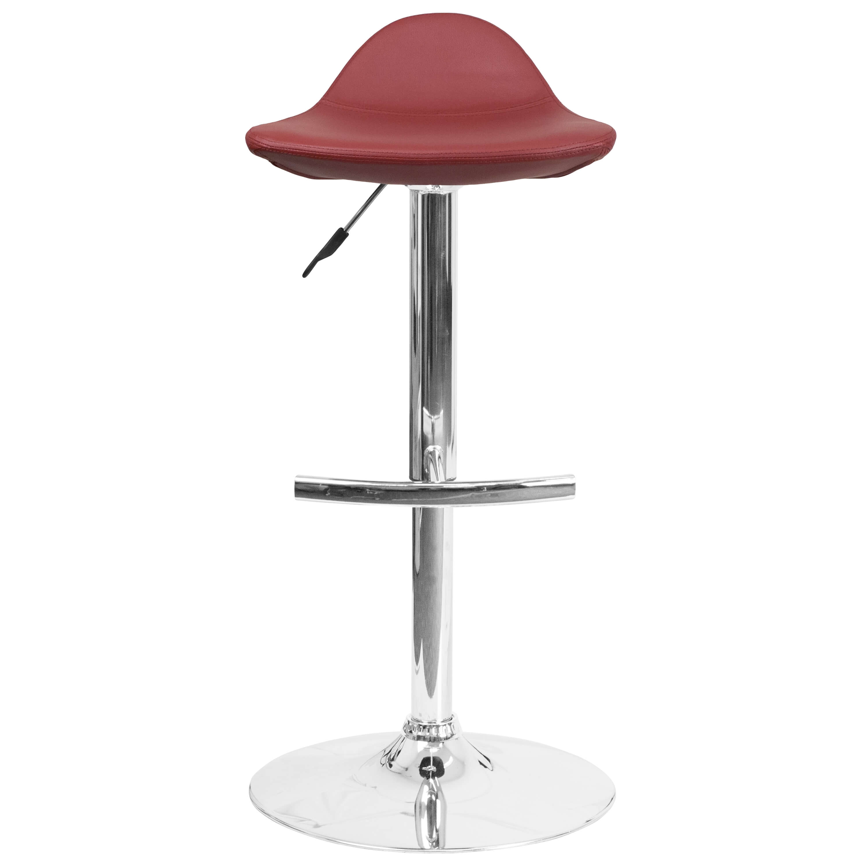 High top bar stools front view