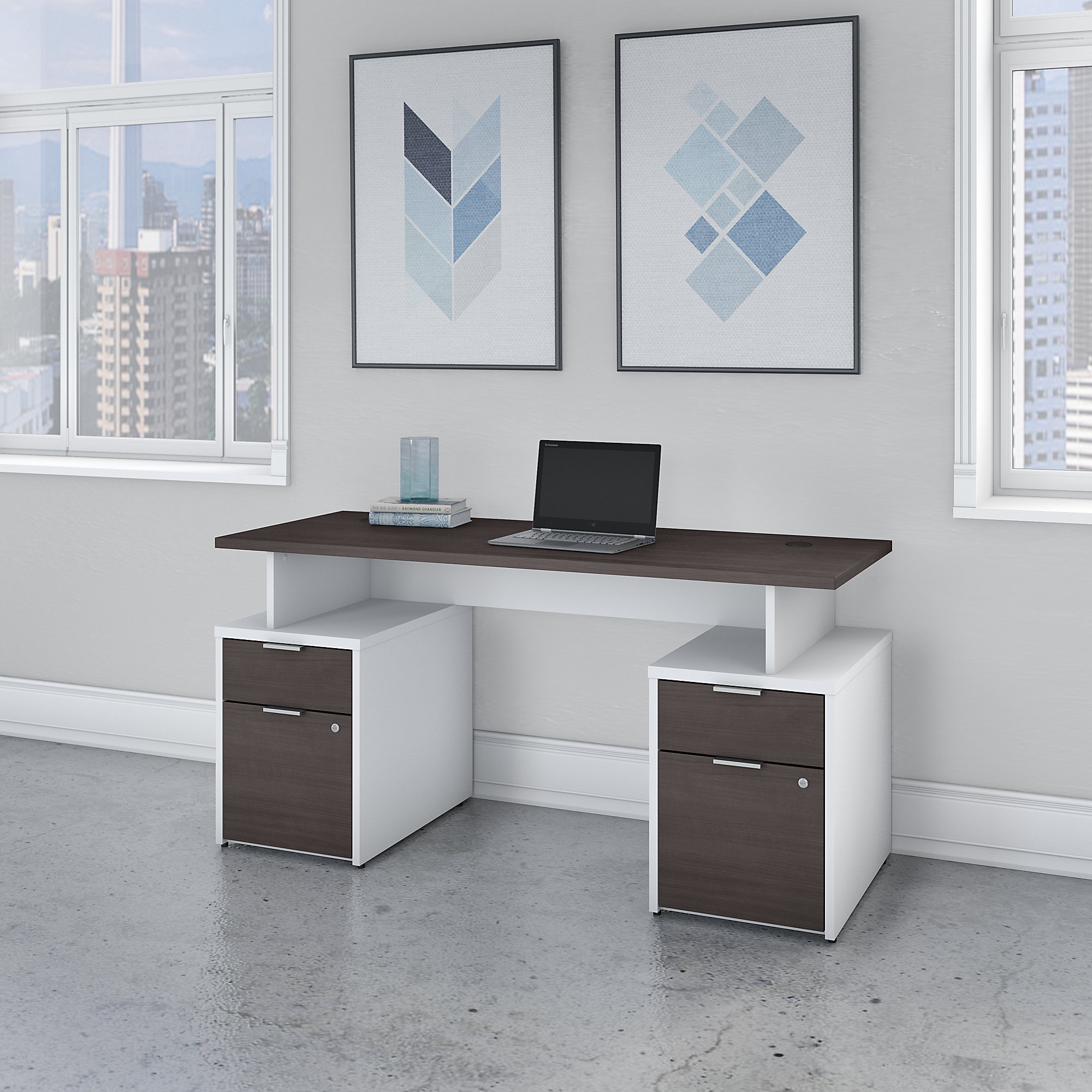 Home office furniture desk 4 drawers environmental
