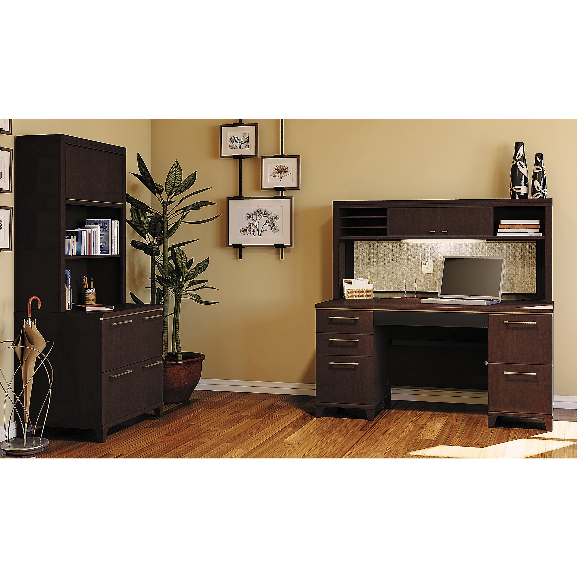 Home office furniture desk straight environmental 1