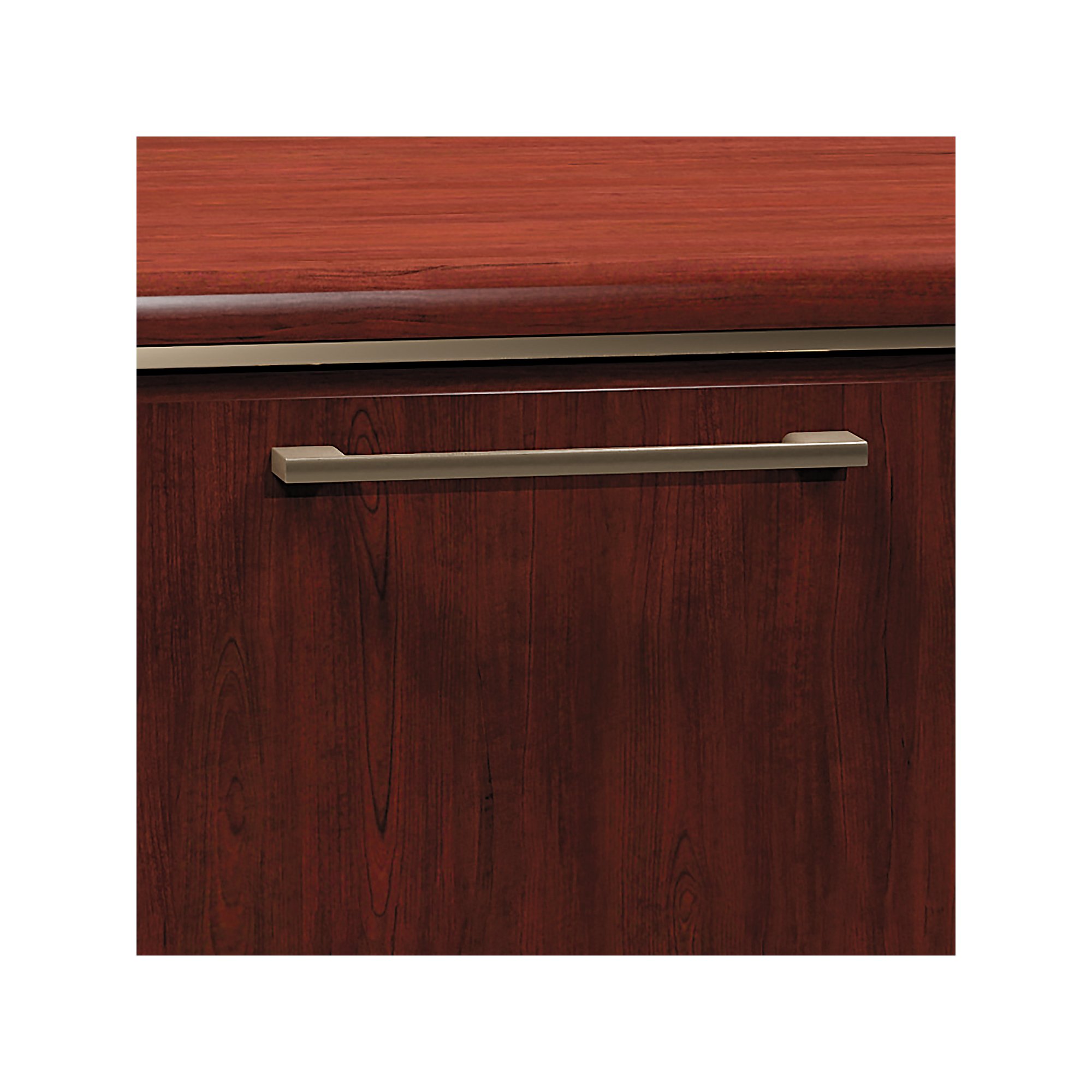 Home office furniture l shaped desk with drawers pull 1
