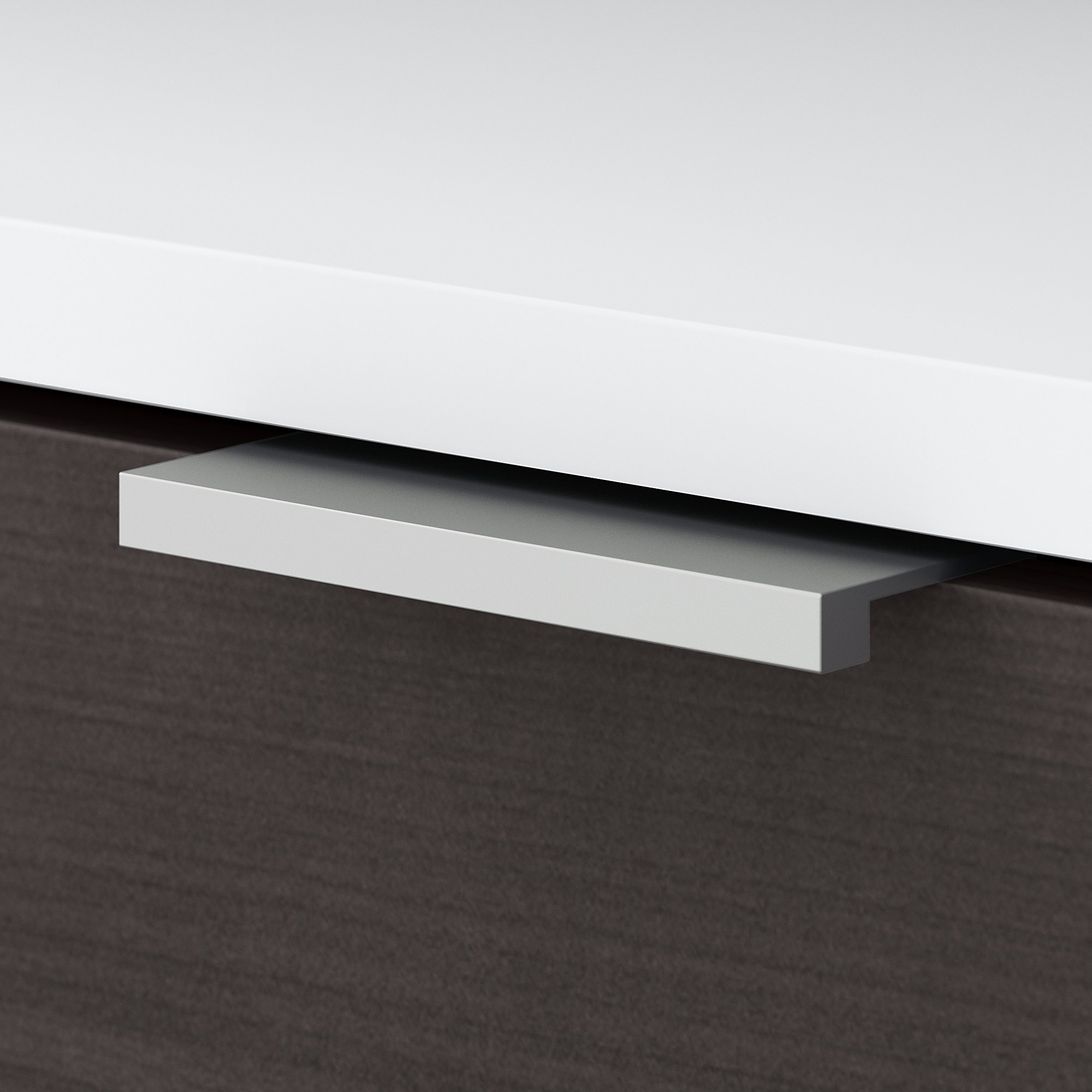 Home office furniture with hutch 4 drawers pull