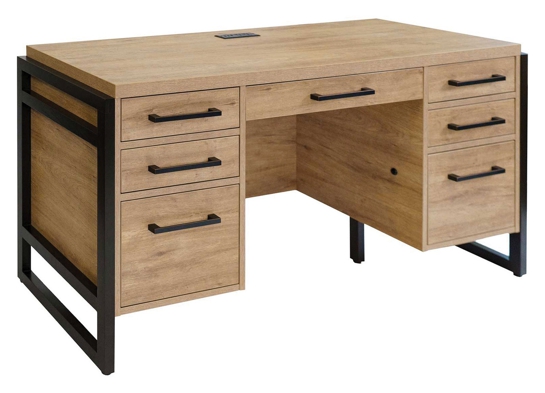 Home office ideas home offices storage ideas modern credenza natural angle view 1