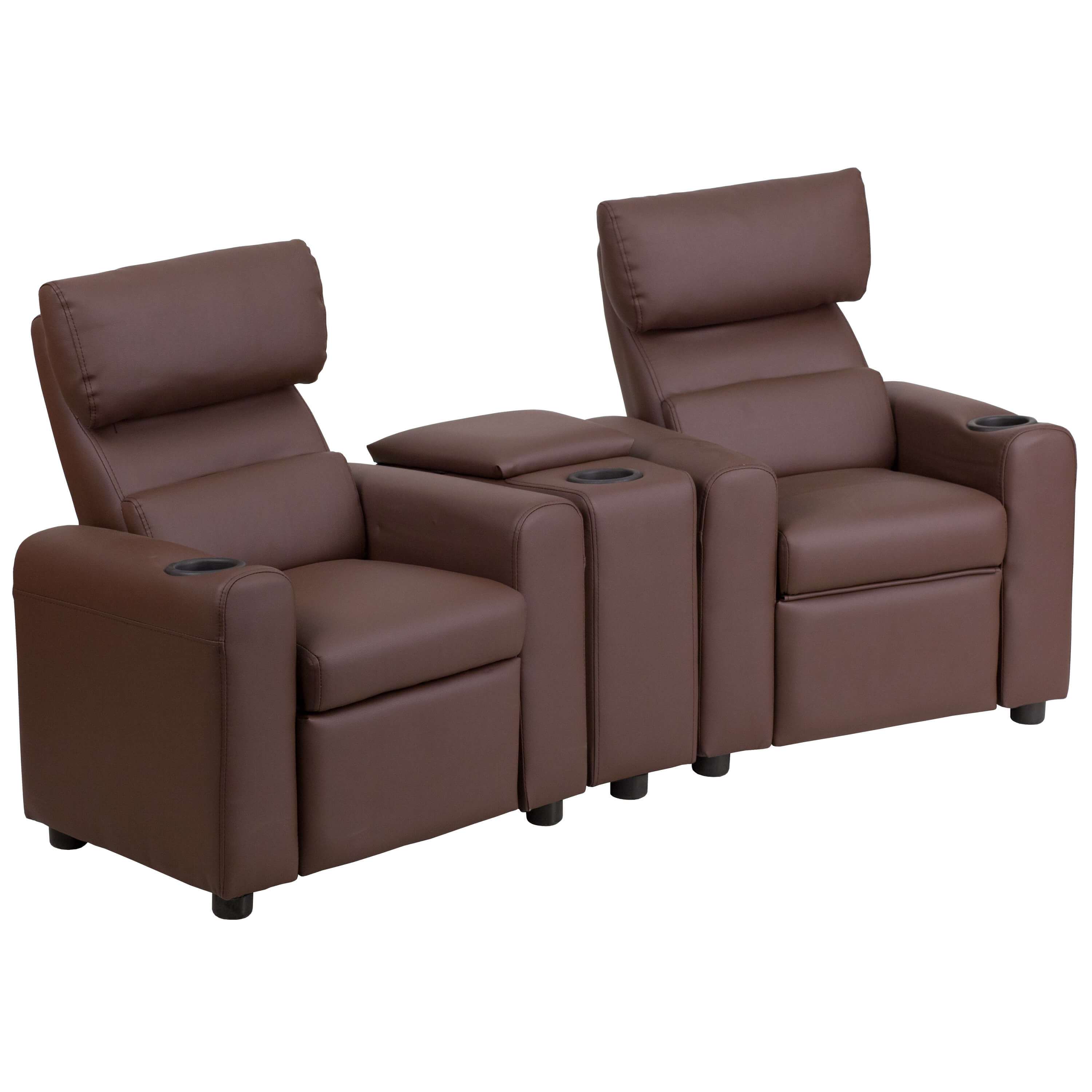 Home theater recliners CUB BT 70592 BN LEA GG FLA
