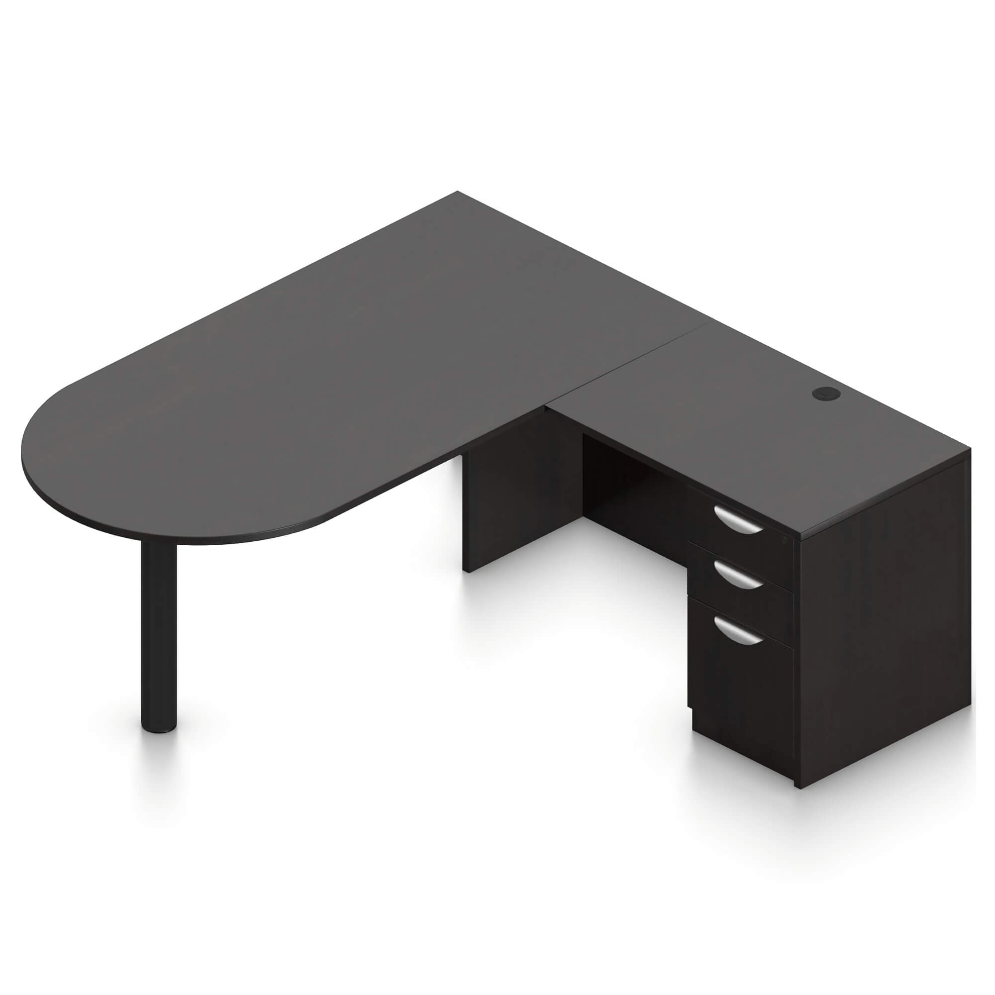 Large l shaped desk CUB SL K AEL GTO