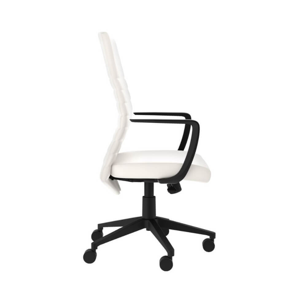 Maxim lt white office chairs 1