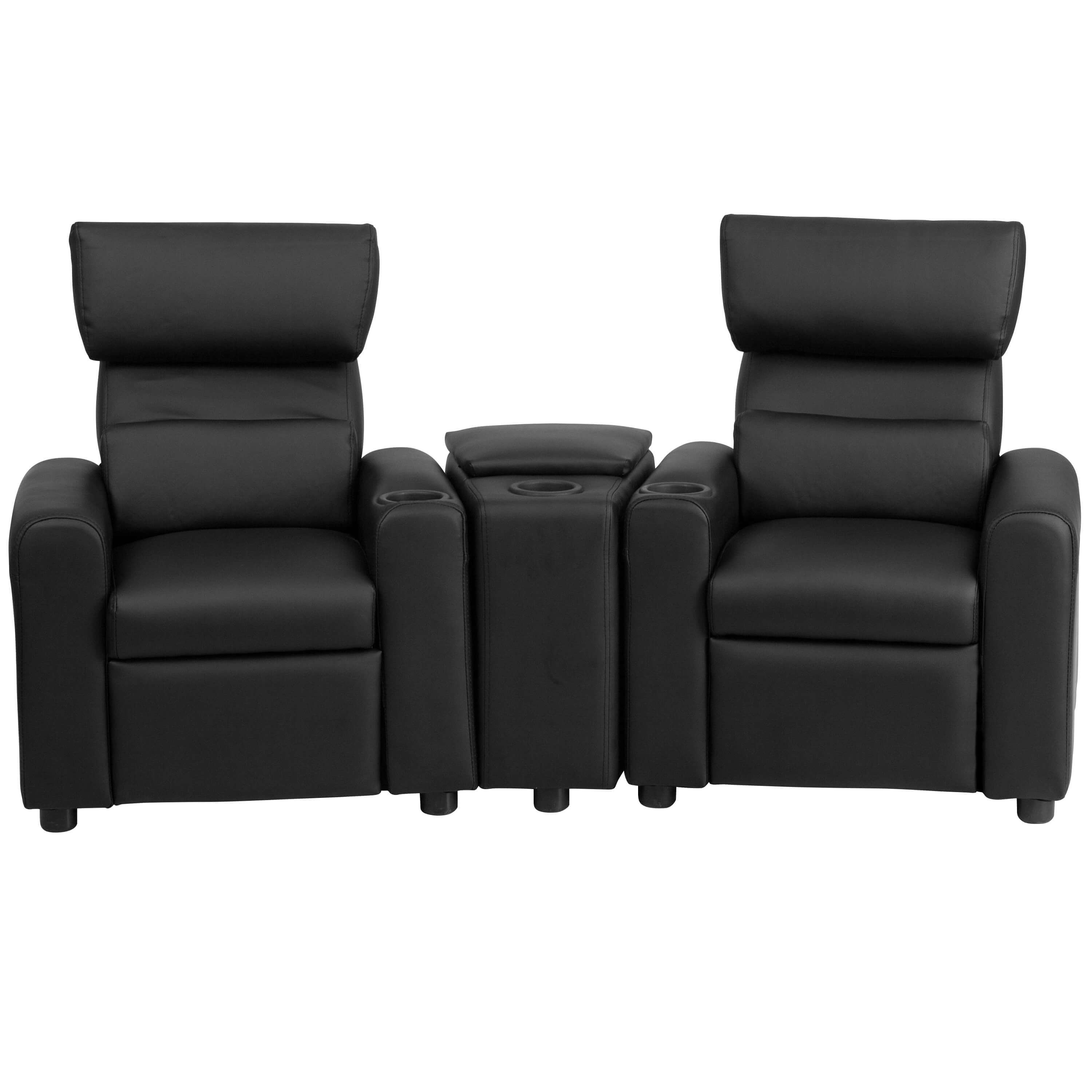 Media room seating front view