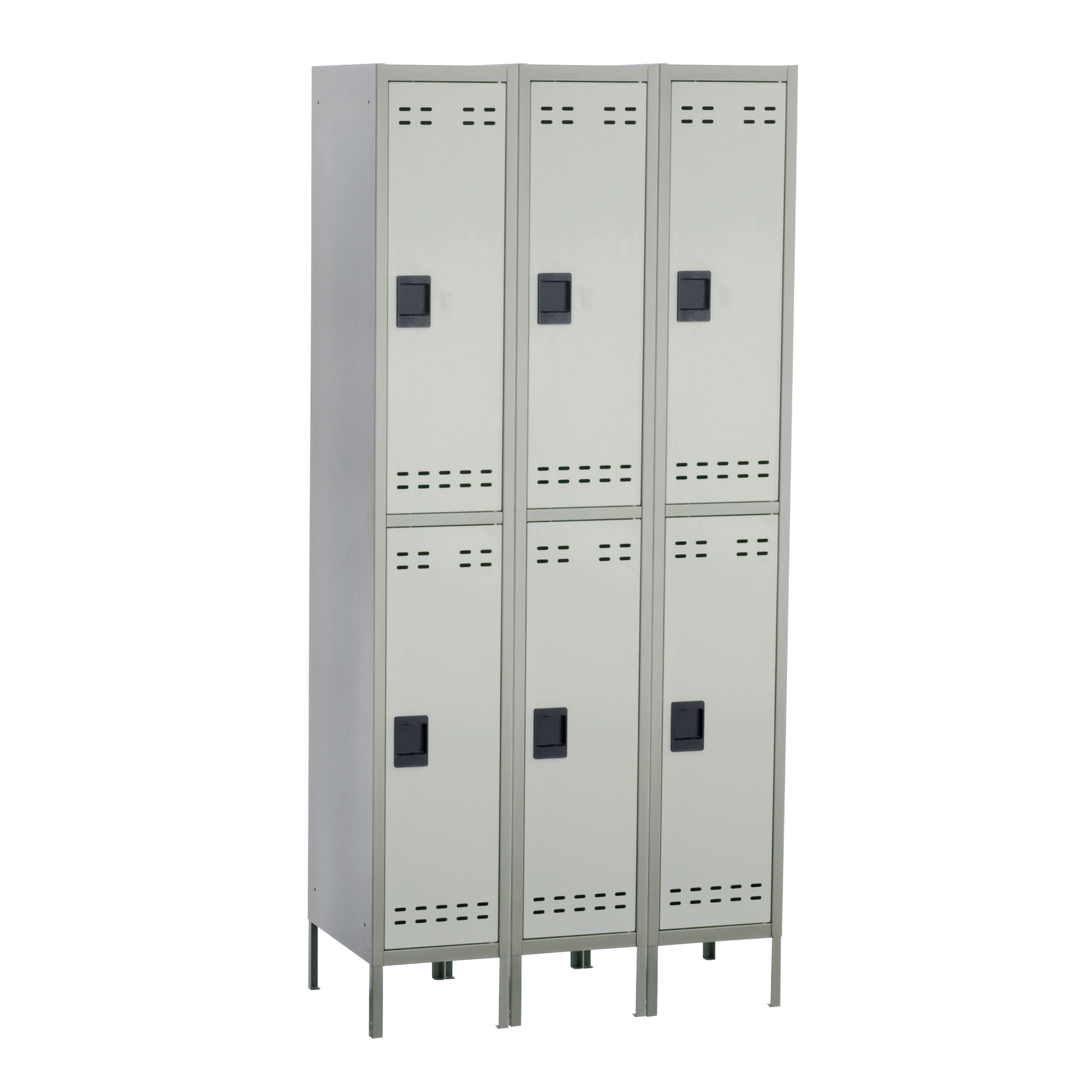 Metal Lockers - Secure Series Locker Room Lockers Double Tier