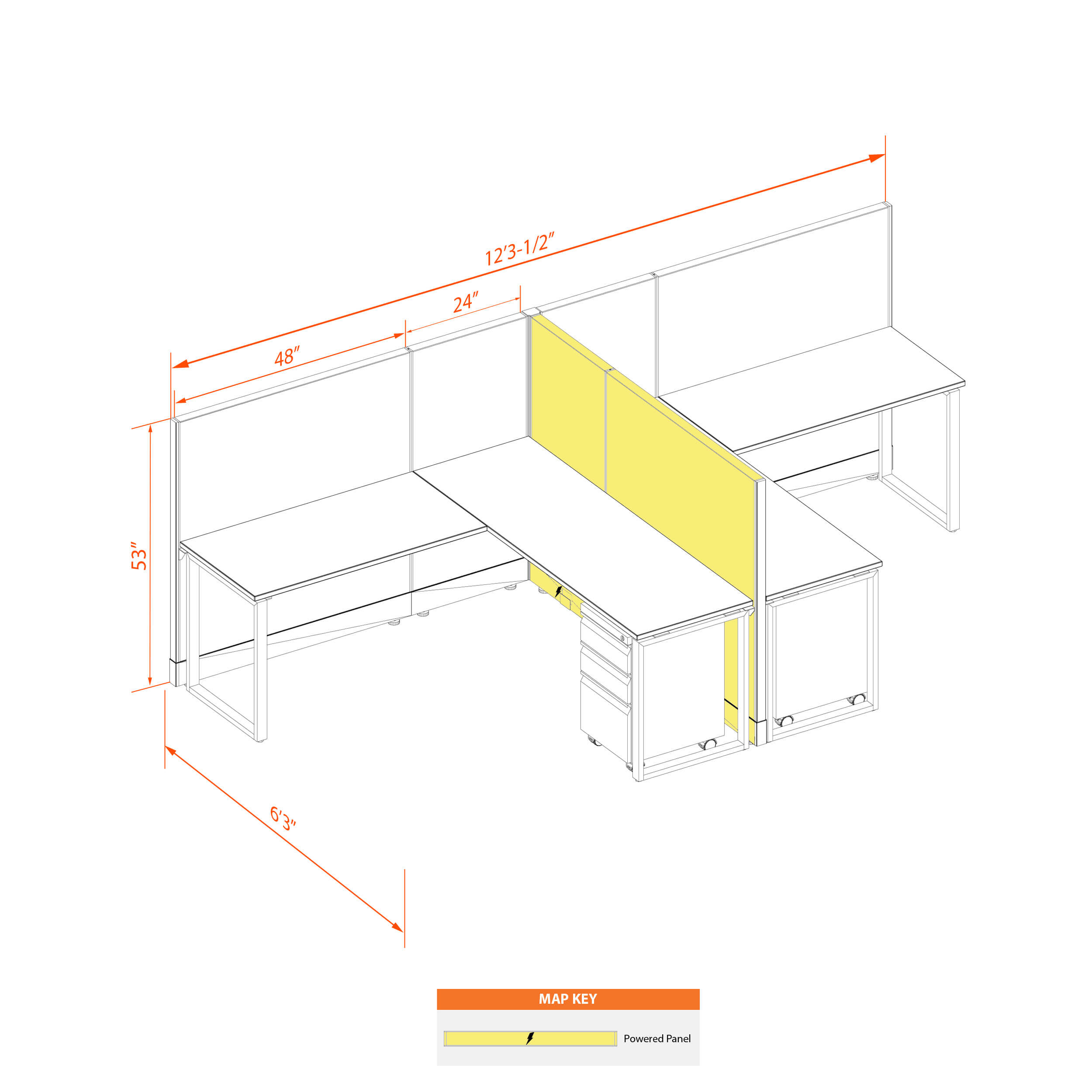Office benching systems 66 53 tp