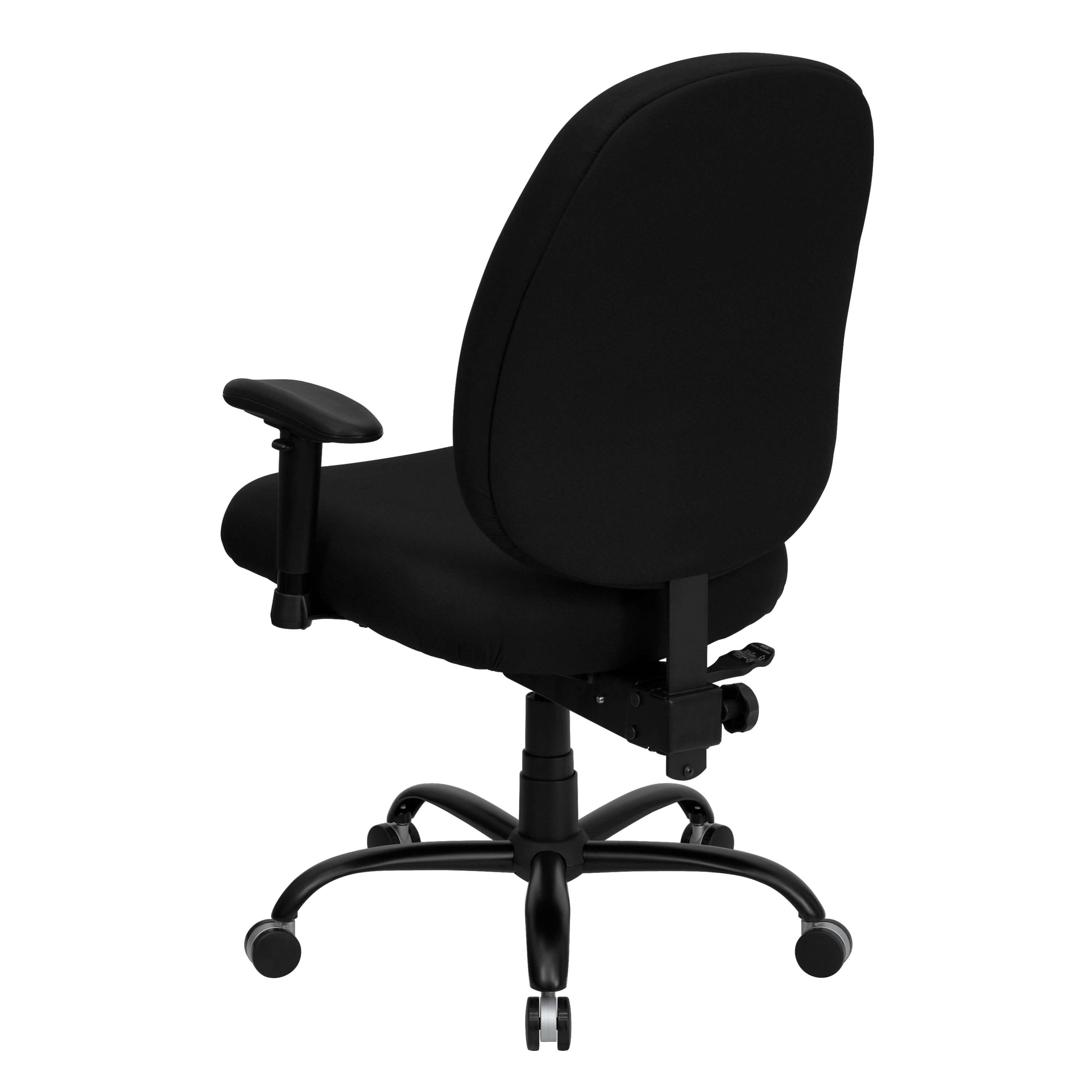 Office chair 400 lb weight capacity back view