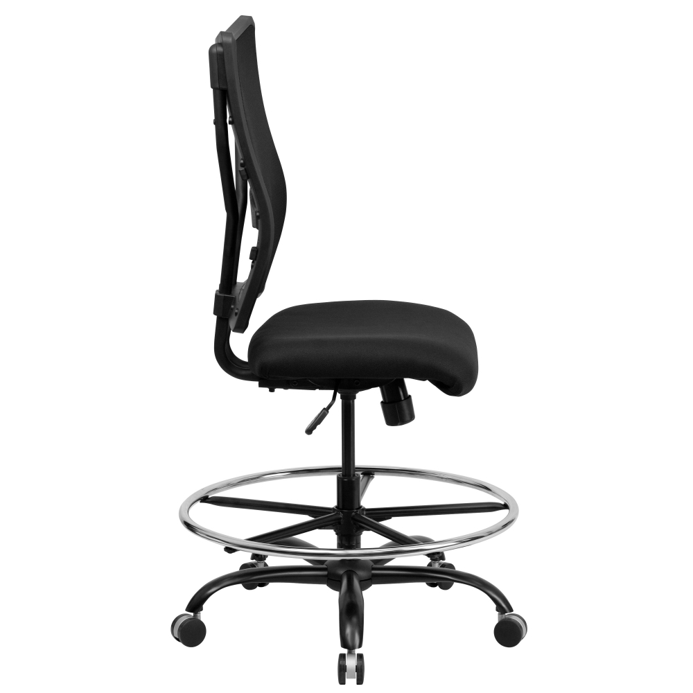 Office chairs for heavy weight side view