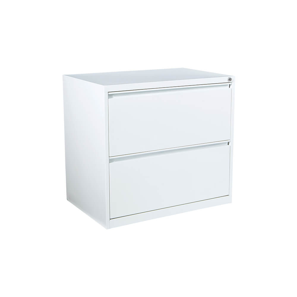 2 drawer filing cabinet CUB LF230 WH PSO