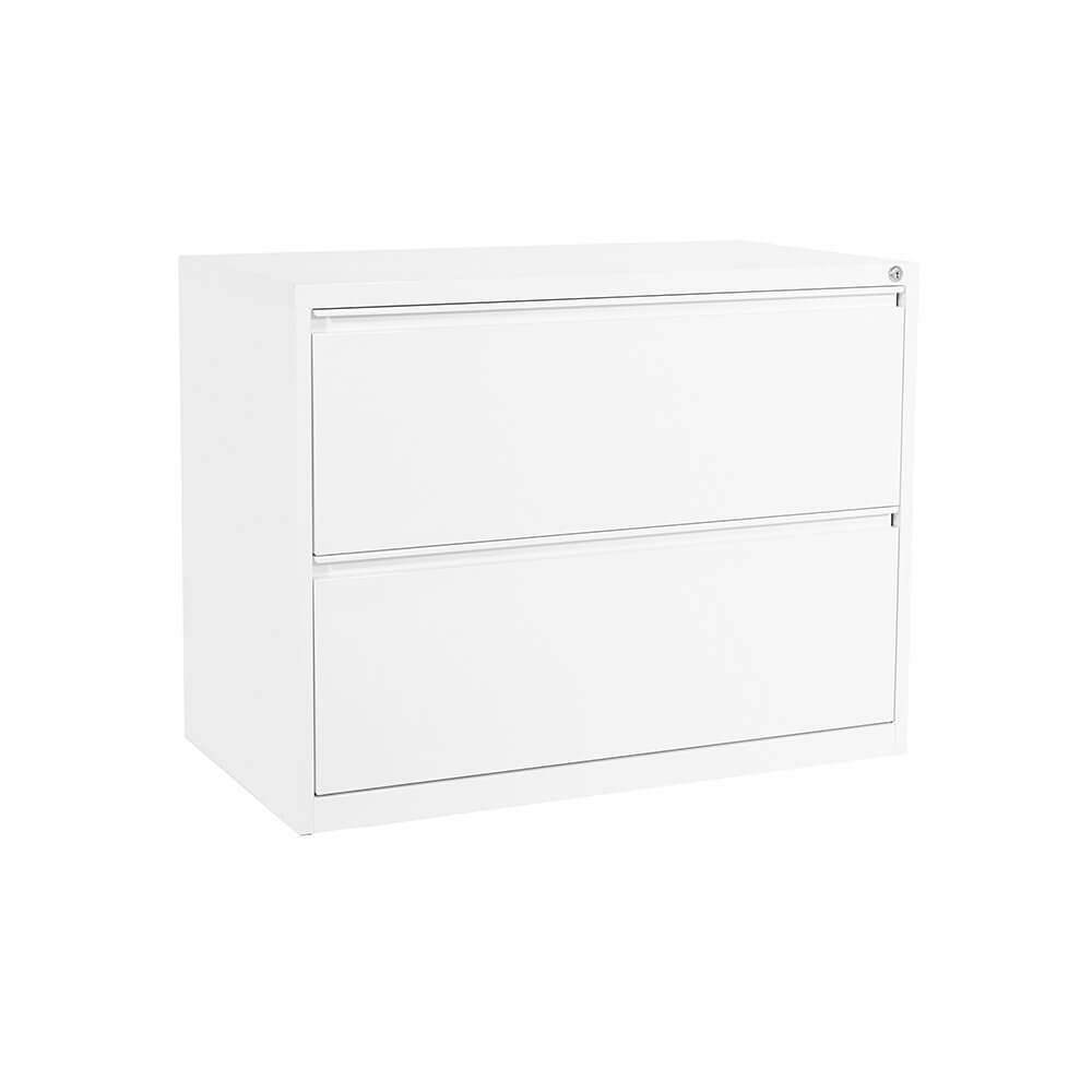 2 drawer filing cabinet CUB LF236 WH PSO