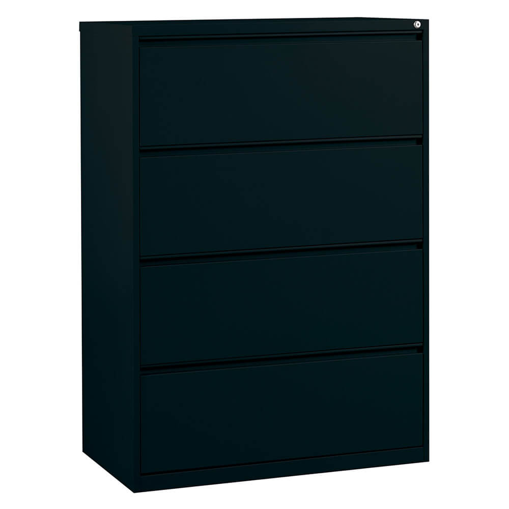 4 drawer lateral file cabinet CUB LF436 B PSO