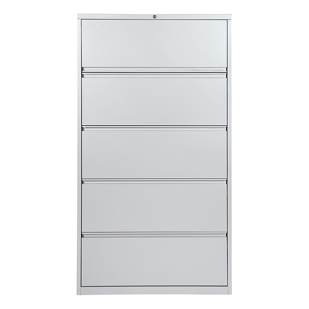 Modern file cabinet front view