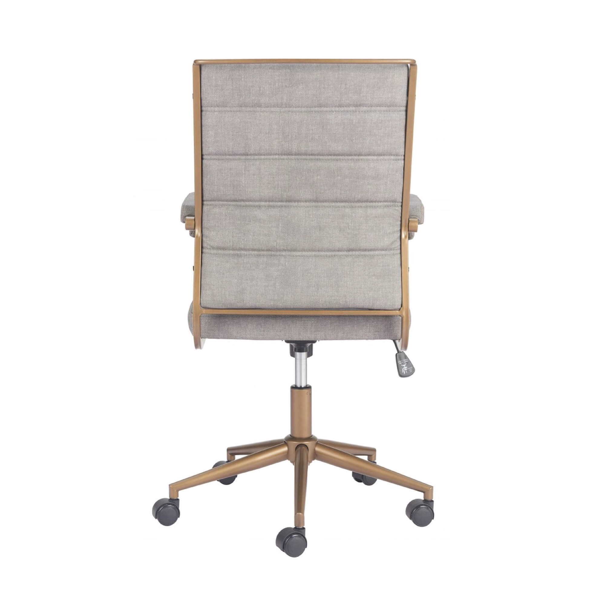 Office furniture chairs office desk chairs vintage executive office chair gray back view