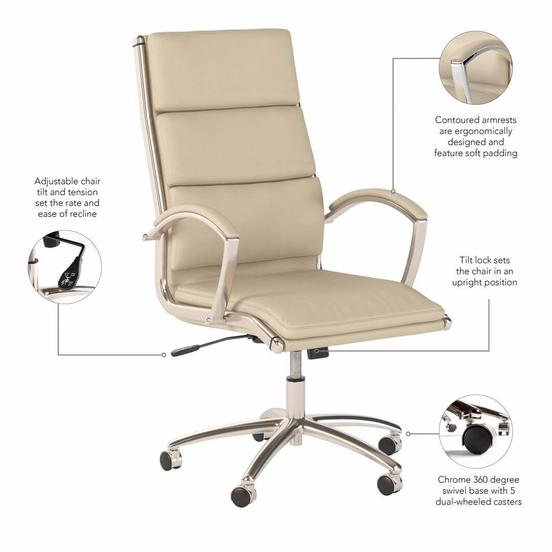Boss executive office desk chair features