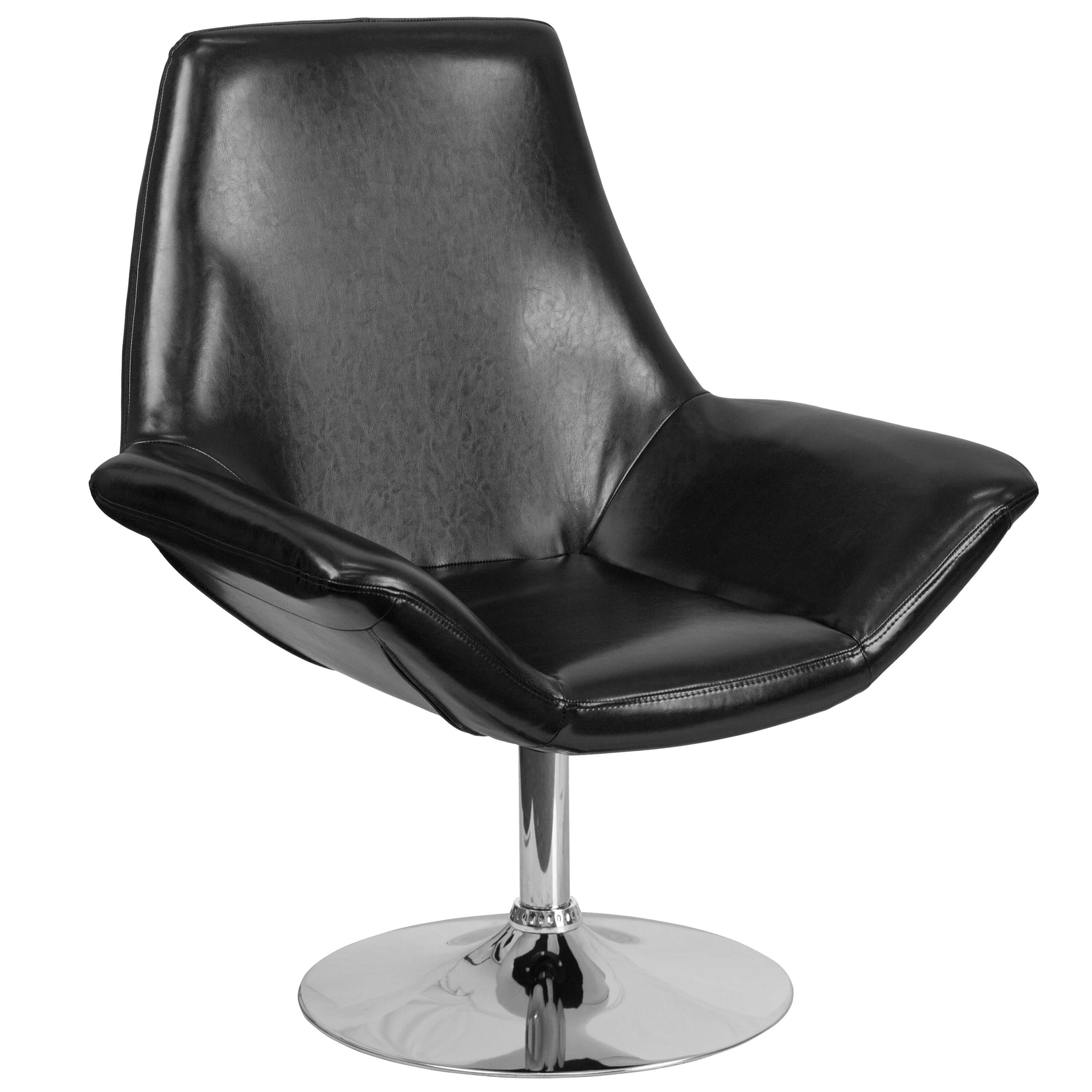 Office lounge chairs CUB CH 102242 BK GG FLA