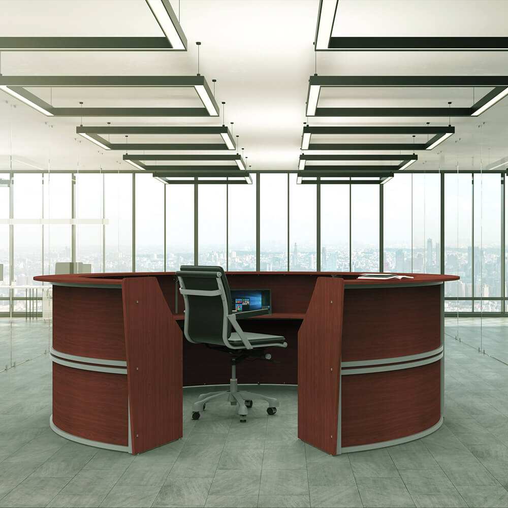 Li1 round reception desk environment 2