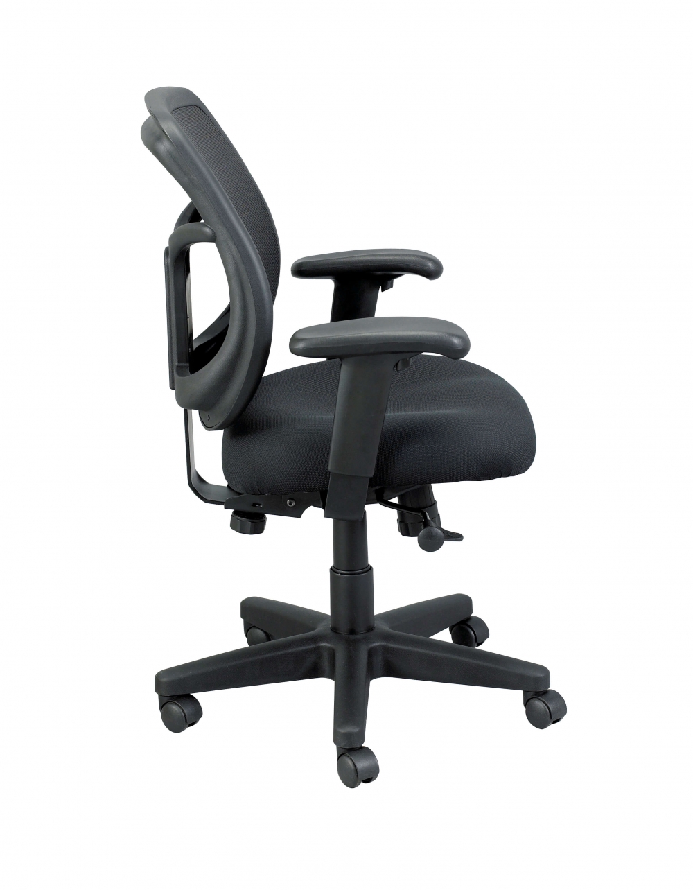 Office task chair side view
