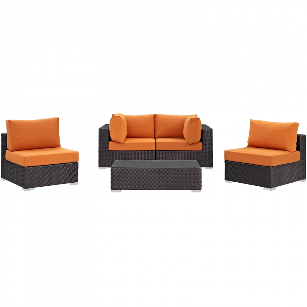 Outdoor lounge furniture CUB EEI 2163 EXP ORA SET